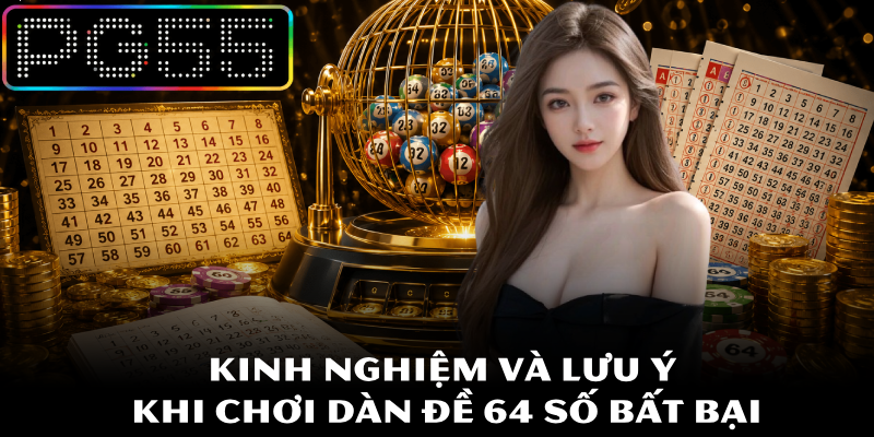 Dàn Đề 64 Số Bất Bại – Kỹ Năng Đánh Số Thắng Lớn Mỗi Ngày 3 Kinh nghiệm và lưu ý khi chơi dàn đề 64 số bất bại