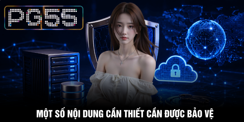 Chính Sách Bảo Mật PG55 - Đảm Bảo An Toàn Người Dùng 2 Một số nội dung cần thiết cần được bảo vệ